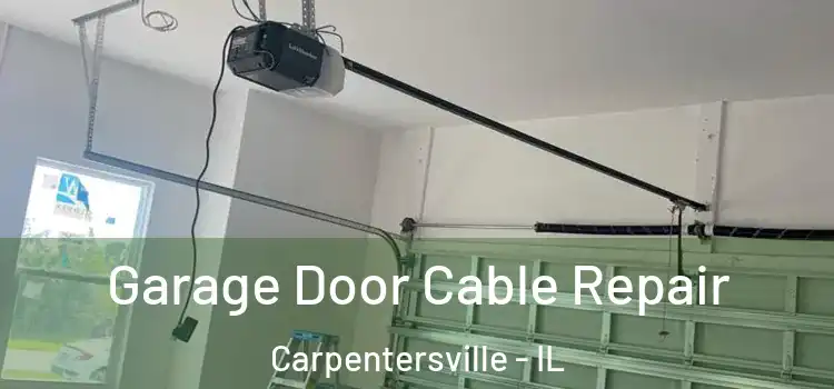  Garage Door Cable Repair Carpentersville - IL