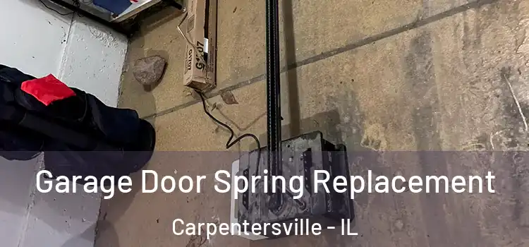  Garage Door Spring Replacement Carpentersville - IL
