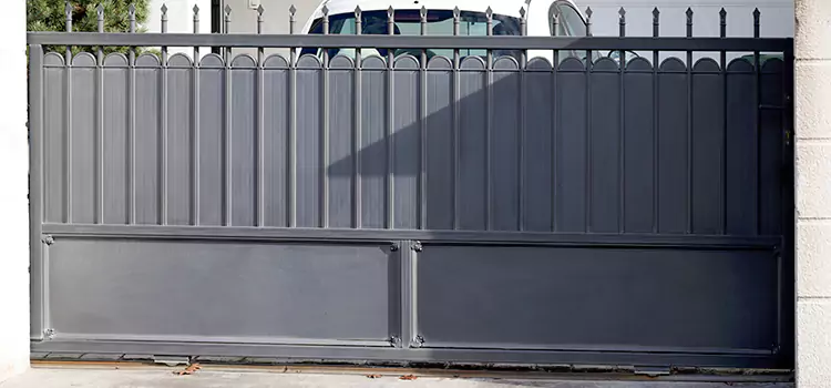 Metal Driveway Gate Installation Carpentersville